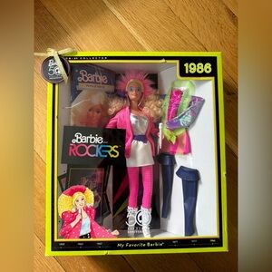 Barbie 50th anniversary 1986 Rockers Doll